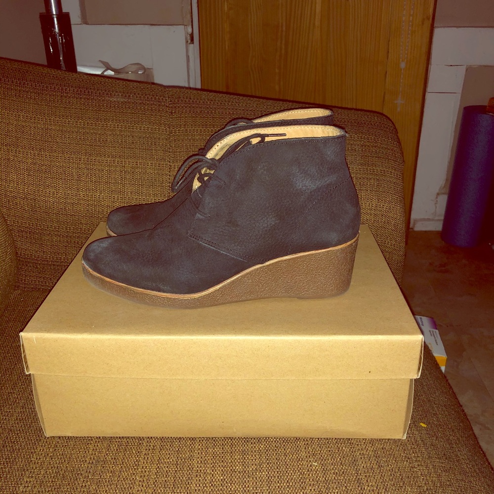 Lucky Brand Black Booties